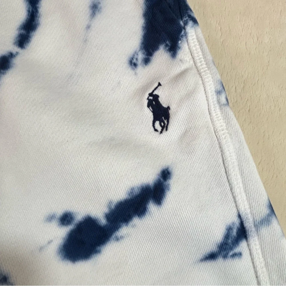 Ralph Lauren Men's 100% Cotton Tie Dye Shorts Stretch Waist Size SP